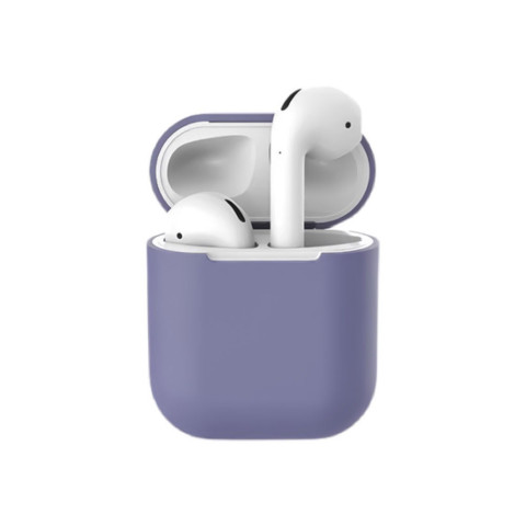 Чохол на Airpods 1 Ultra Thin lavender gray Чохол на Airpods 1 Ultra Thin lavender gray